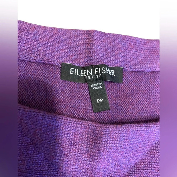 Eileen Fisher Organic Cotton Cashmere Blend Sweater - Picture 4 of 7